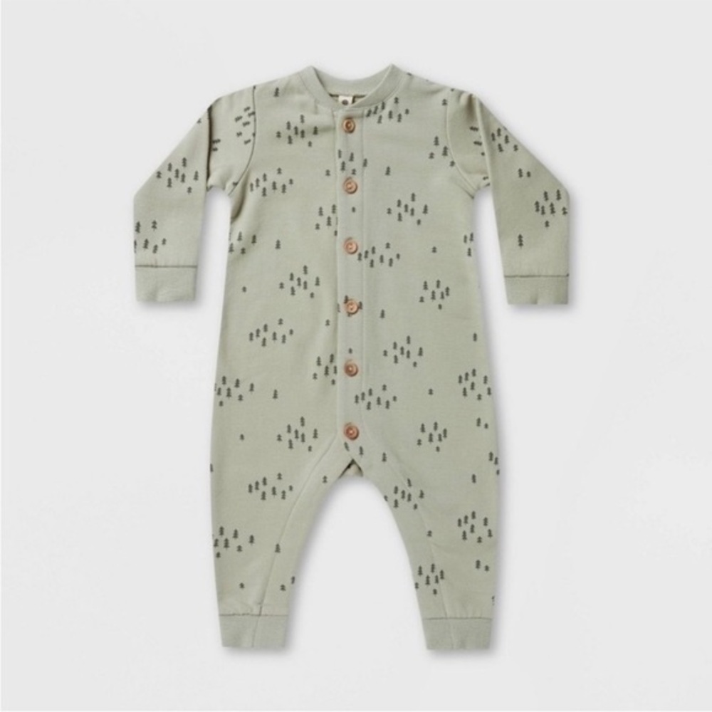 Quincy Mae Sage Green One Piece